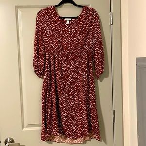 Dark red/ brown dress